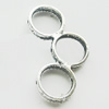 Connectors, Zinc Alloy Jewelry Findings, Lead-free, 13x35mm, Sold by Bag