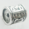 Beads, Zinc Alloy Jewelry Findings, Lead-free, 9x9mm, Sold by Bag
