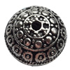 Beads, Zinc Alloy Jewelry Findings, Lead-free, 18mm, Sold by Bag