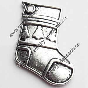 Pendant, Zinc Alloy Jewelry Findings, Lead-free, 21x29mm, Sold by Bag