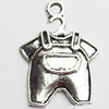 Pendant, Zinc Alloy Jewelry Findings, Lead-free, 16x22mm, Sold by Bag