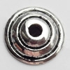 Bead Caps Zinc Alloy Jewelry Findings, Lead-free, 11mm, Sold by Bag