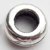 Beads, Zinc Alloy Jewelry Findings, Lead-free, 11mm, Sold by Bag