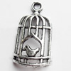 Pendant, Zinc Alloy Jewelry Findings, Lead-free, 14x26mm, Sold by Bag