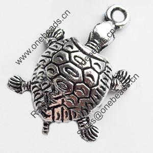 Pendant, Zinc Alloy Jewelry Findings, Lead-free, 15x22mm, Sold by Bag