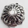 Bead Caps Zinc Alloy Jewelry Findings, Lead-free, 9mm, Sold by Bag