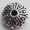 Beads Zinc Alloy Jewelry Findings, Lead-free, 10mm, Sold by Bag