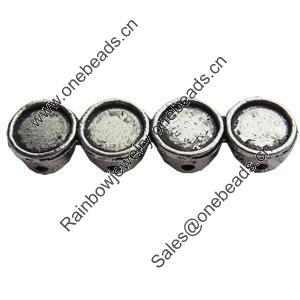 Connector, Zinc Alloy Jewelry Findings, Lead-free, 33x7mm, Sold by Bag