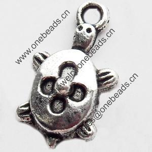 Pendant, Zinc Alloy Jewelry Findings, Lead-free, 9x17mm, Sold by Bag