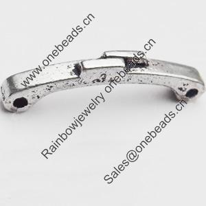 Connector, Zinc Alloy Jewelry Findings, Lead-free, 23x3mm, Sold by Bag