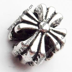 Beads, Zinc Alloy Jewelry Findings, Lead-free, 8x9mm, Sold by Bag