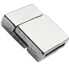 Magnetic Clasps Zinc Alloy Jewelry Findings Lead-free, 16x21mm, Hole length:12mm, Sold by Bag