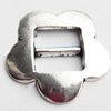 Slider, Zinc Alloy Bracelet Findinds, Lead-free, 24x24mm, Sold by KG