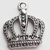 Pendant, Zinc Alloy Jewelry Findings, Lead-free, 20x24mm, Sold by Bag