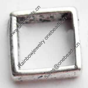 Connector, Zinc Alloy Jewelry Findings, Lead-free, 10mm, Sold by Bag