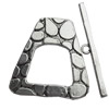 Clasps Zinc Alloy Jewelry Findings Lead-free, Loop:42x43mm Bar:8x55mm, Sold by KG