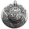 Pendant, Zinc Alloy Jewelry Findings, Lead-free, 49x54mm, Sold by Bag