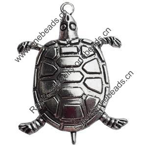 Pendant, Zinc Alloy Jewelry Findings, Lead-free, 49x54mm, Sold by Bag