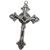 Pendant. Fashion Zinc Alloy jewelry findings. Cross 53x31mm. Sold by Bag