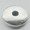 Beads, Zinc Alloy Jewelry Findings, Lead-free, 12mm, Sold by Bag