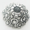 Bead Caps Zinc Alloy Jewelry Findings Lead-free, 12mm, Sold by Bag