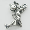 Pendant, Zinc Alloy Jewelry Findings, Lead-free, 13x20mm, Sold by Bag