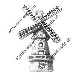 Pendant, Zinc Alloy Jewelry Findings, Lead-free, 15x28mm, Sold by Bag