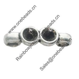 Connectors, Zinc Alloy Jewelry Findings, Lead-free, 28x8mm, Sold by Bag