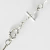 Zinc Alloy chain, Lead-free, Sold by Meter