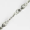 Zinc Alloy chain, Lead-free, Sold by Meter