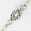 Zinc Alloy chain, Lead-free, Sold by Meter