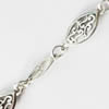 Zinc Alloy chain, Lead-free, Sold by Meter