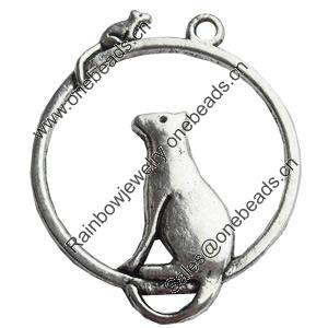 Pendant, Zinc Alloy Jewelry Findings, Lead-free, 25x31mm, Sold by Bag
