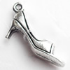 Pendant, Zinc Alloy Jewelry Findings, Lead-free, 24x12mm, Sold by Bag