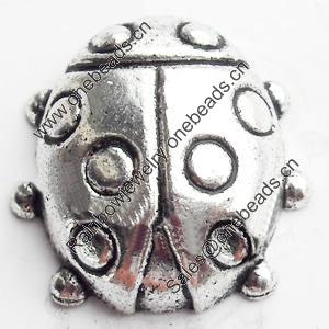 Cabochons, Zinc Alloy Jewelry Findings, Lead-free, 16x16mm, Sold by Bag