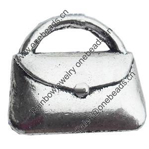 Pendant, Zinc Alloy Jewelry Findings, Lead-free, 21x19mm, Sold by Bag