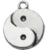 Pendant, Zinc Alloy Jewelry Findings, Lead-free, 15x18mm, Sold by Bag