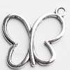 Pendant, Zinc Alloy Jewelry Findings, Lead-free, 19x17mm, Sold by Bag