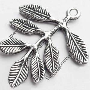 Pendant, Zinc Alloy Jewelry Findings, Lead-free, 27x32mm, Sold by Bag