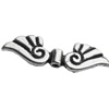 Beads, Zinc Alloy Jewelry Findings, Lead-free, 37x11mm, Sold by KG
