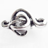 Beads, Zinc Alloy Jewelry Findings, Lead-free, 18x9mm, Sold by Bag