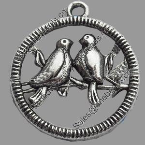 Pendant, Zinc Alloy Jewelry Findings, Lead-free, 20x23mm, Sold by Bag