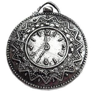 Pendant, Zinc Alloy Jewelry Findings, Lead-free, 32x37mm, Sold by Bag