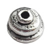Spacer Zinc Alloy Jewelry Findings, Lead-free, 5mm, Sold by Bag