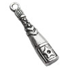 Pendant, Zinc Alloy Jewelry Findings, Lead-free, 6x26mm, Sold by Bag