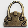 Pendant, Zinc Alloy Jewelry Findings, Lead-free, 13x16mm, Sold by Bag