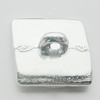 Pendant, Zinc Alloy Jewelry Findings, Lead-free, 10mm, Sold by Bag