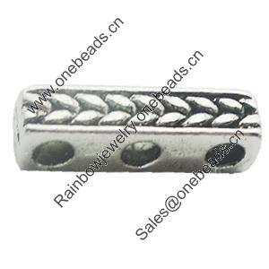 Connectors, Zinc Alloy Jewelry Findings, Lead-free, 15x3mm, Sold by Bag