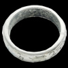 Zinc Alloy Rings, Outside diameter:25mm, Interior diameter:20mm, Sold by Bag