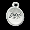 Pendant, Zinc Alloy Jewelry Findings, Lead-free, 9x13mm, Sold by Bag